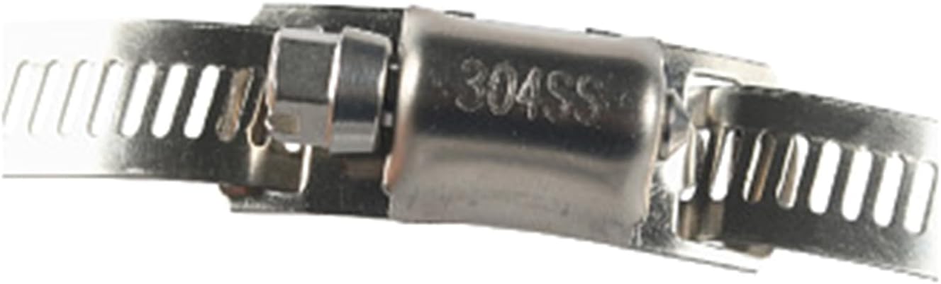 304 Stainless Steel Large Hoses Clamps Drives Adjustable Pipe for Plumbing Water