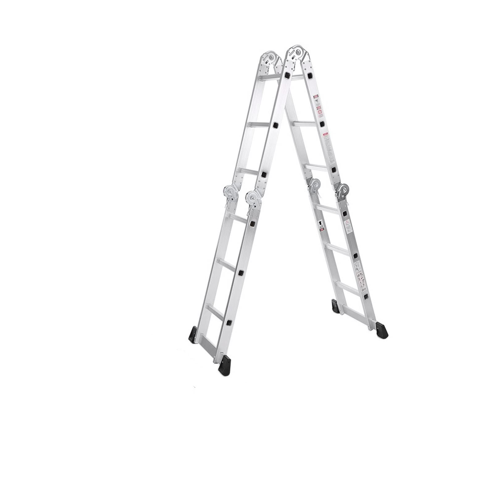 Scaffolding 2pcs Uses: Stairs, folding aluminum telescopic working platform, scaffolding with lock hinge.