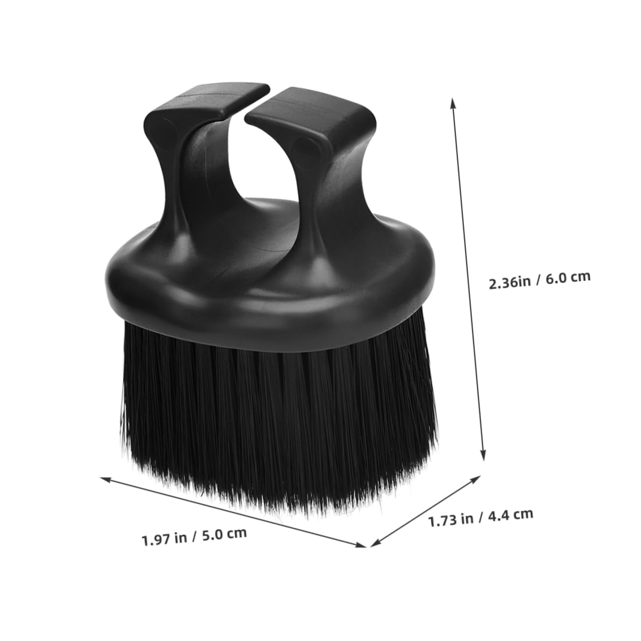 KOMBIUDA Barber Brushes Hairbrush Cleaner Tool for Beard Hair Styling Portable for Men