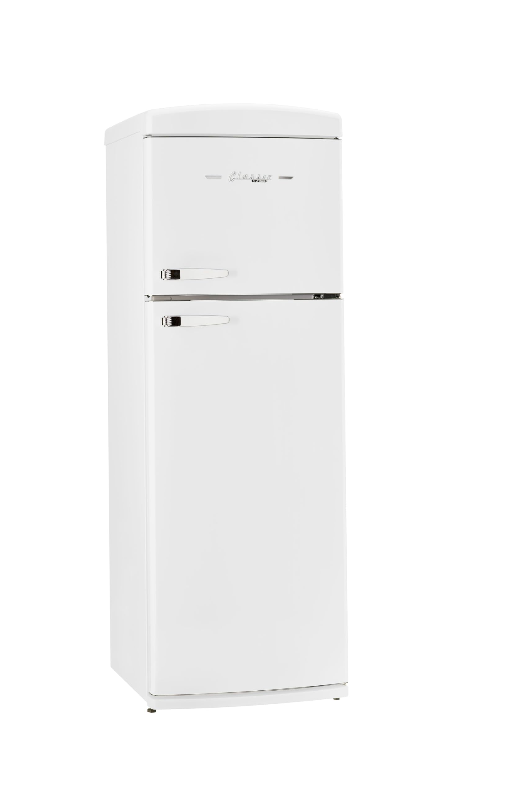 Unique Appliances Classic Retro 11 cu.ft. Top Freezer Refrigerator - Marshmallow White on Fridge.com