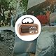 Retro -Radio mit BT -Lautsprecher, Tragbarem AM -FM -Radio -Lautsprecher, USB -Wiedergabe, Solar -Batterieantrieb Wiederaufladbar für Camping Im Freien (18/11)