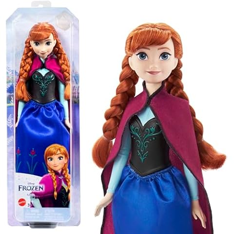 Mattel Disney Princess Anna Posable Doll Cover