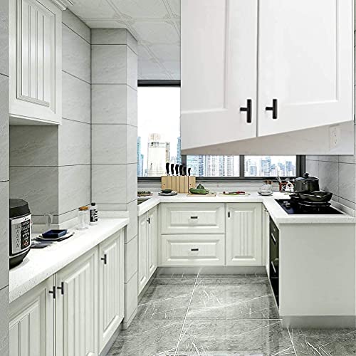 LS201BK - 20 pomelli per mobili, in acciaio inox