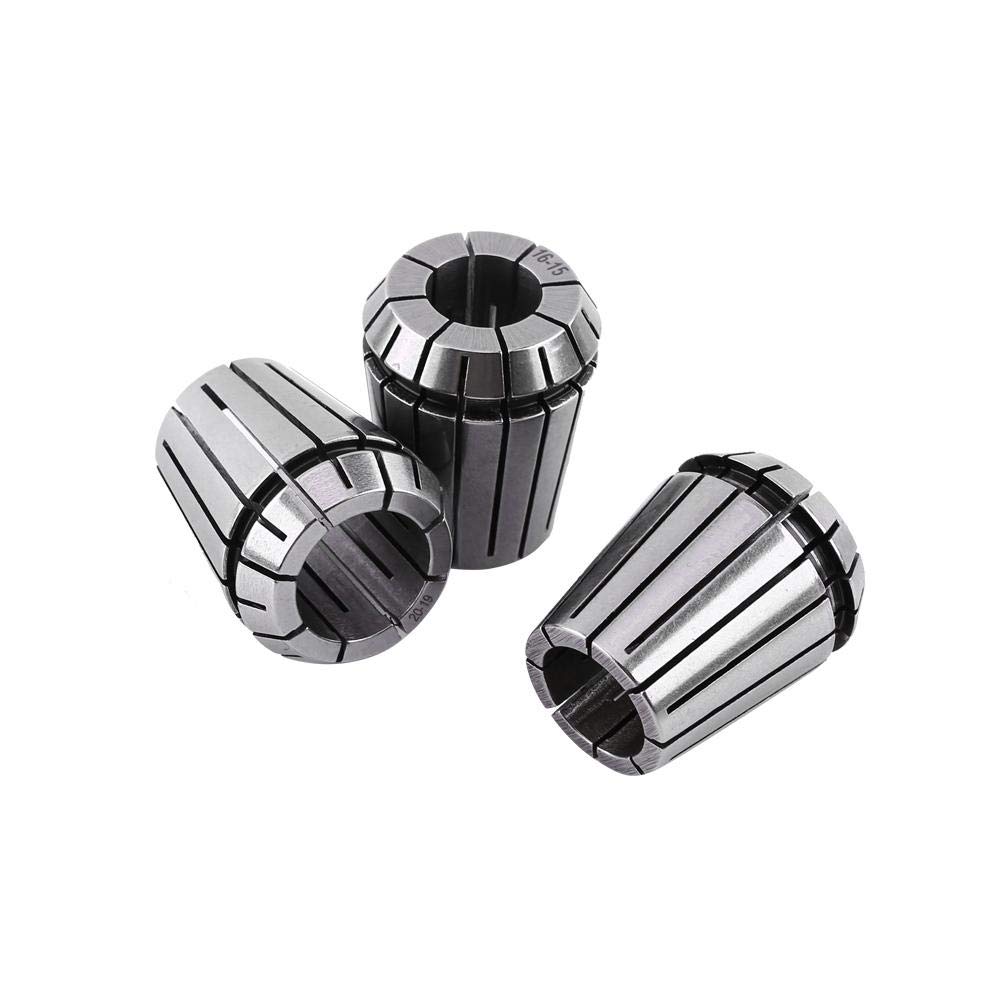 Waltyotur ER32 Spring Collet Set 1/16-3/4 Inch Carbon Steel Spring Collet Set For CNC Workholding Engraving And Milling Lathe Tools 14 Pack