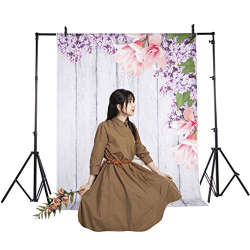 FUT 写真撮影用 背景布 背景幕 バックペーパー 撮影用 背景シート バックスクリーン 写真スタジオ 摄影工作室 大型全身撮影用 高光沢 柔らかい 結婚式 クリスマス ハロウィン 新生児 誕生日撮影 花 木の板