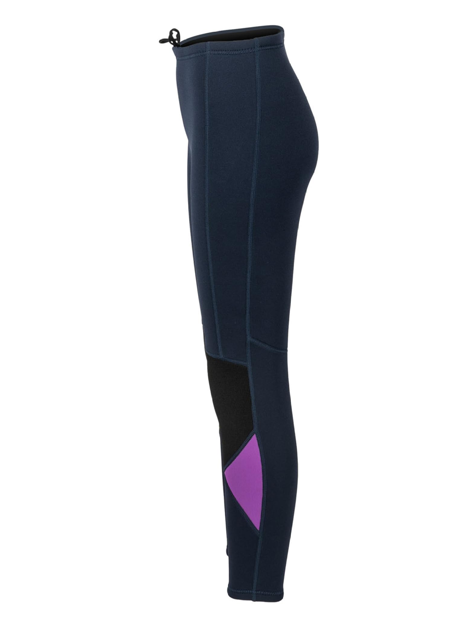 Pantalon en néoprène pour femme - Longueur : 3 mm - Taille réglable - Pour la plongée avec tuba, la natation, le surf, les sports nautiques