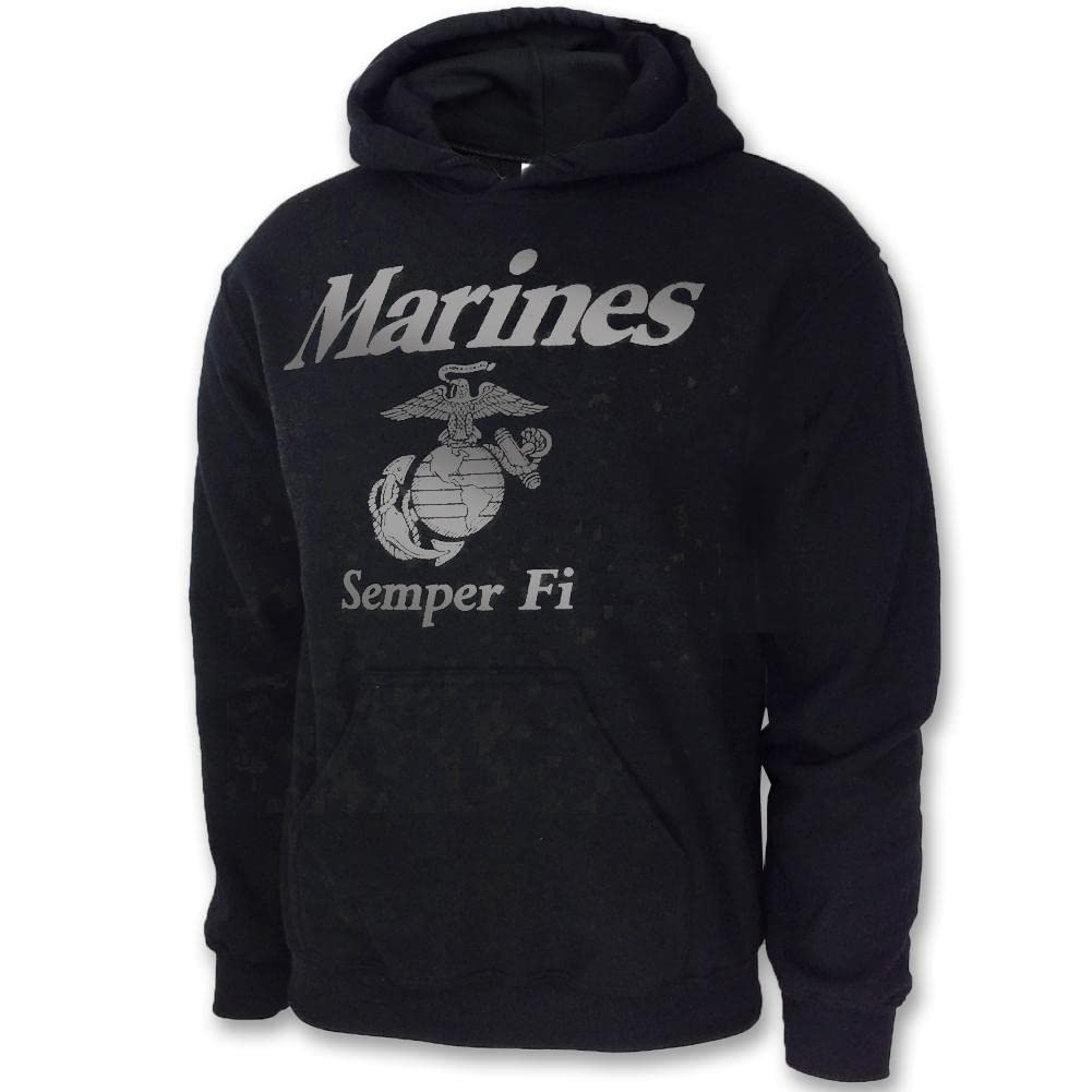 United States Marines Reflective EGA Hood (black)