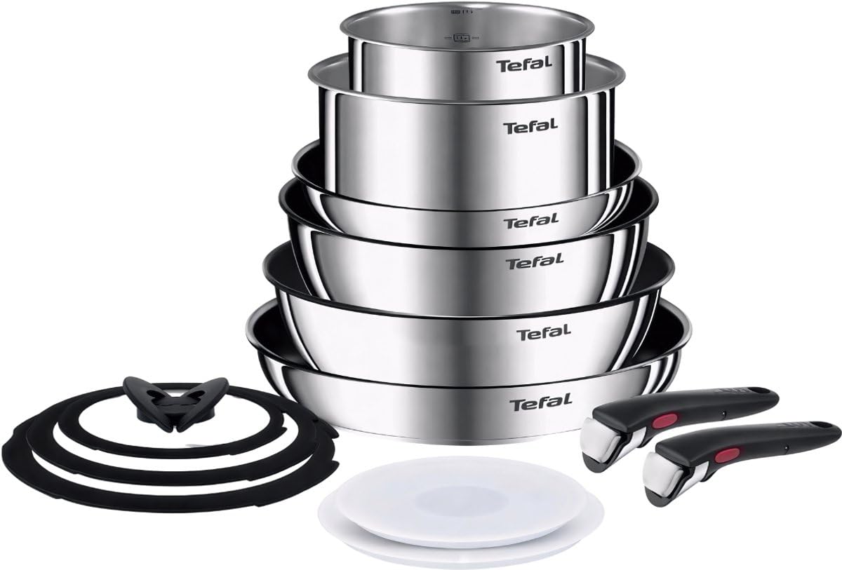 ティファール　ingenio STAINLESS STEEL セット Amazon.com: Tefal Ingenio Preference ON 15 piece Non-Stick Pan Set