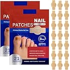 42 Stück Nail Patches For Toenails & Fingernails,Mehrzweck Zehennagel Pads