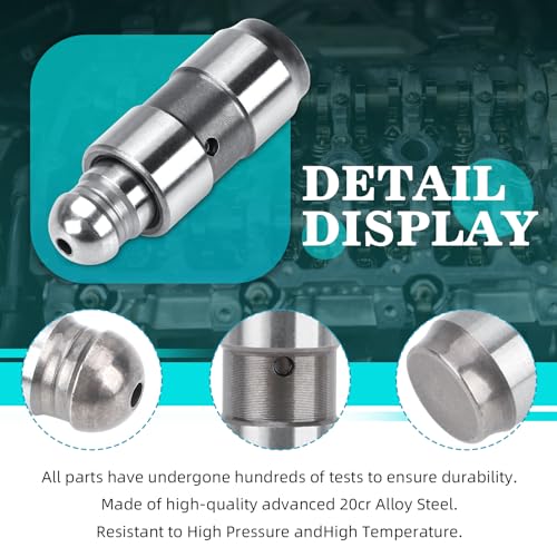 Image of 5184296AH 5184332AA Rocker Arms Valve Lifter Kit Compatible With Jeep Grand Cherokee Chrysler 200 300 Dodge Challenger Charger Journey Avenger Ram Promaster 1500 2500 3500 3.6L (12 Pcs)