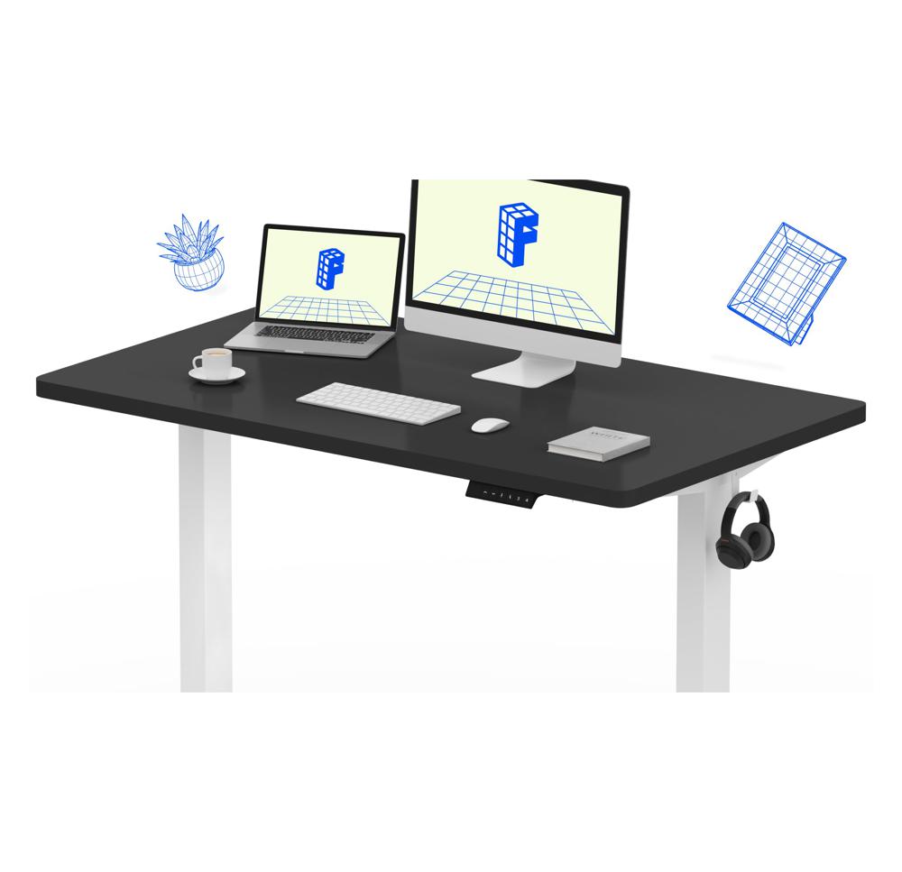 Amazon.com: FLEXISPOT EN1 One-Piece Standing Desk with 1-Inch