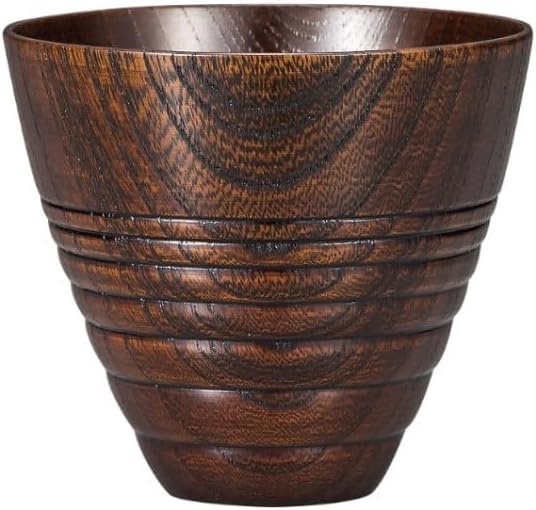 まえじゅう漆器 Maeju Lacquerware MORI Shochu Cup (Small) Wiping Lacquer 6.8 fl oz (200 ml) 6K-138