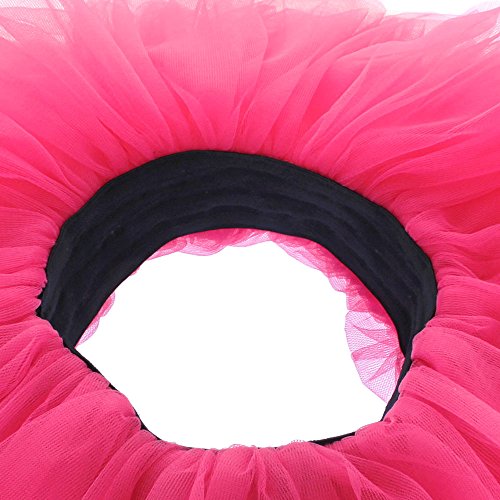 My Lello Little Girls 10-Layer Short Ballet Tulle Tutu Skirt (4 Mo. - 3T) -Soft Pastel #TOP1