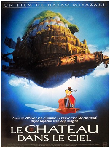 Affiche Cinéma Originale Le Château dans le ciel Souvenir de Miyazaki