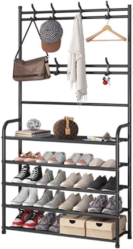 Armoire de rangement pour chaussures en fer contre le désordre
