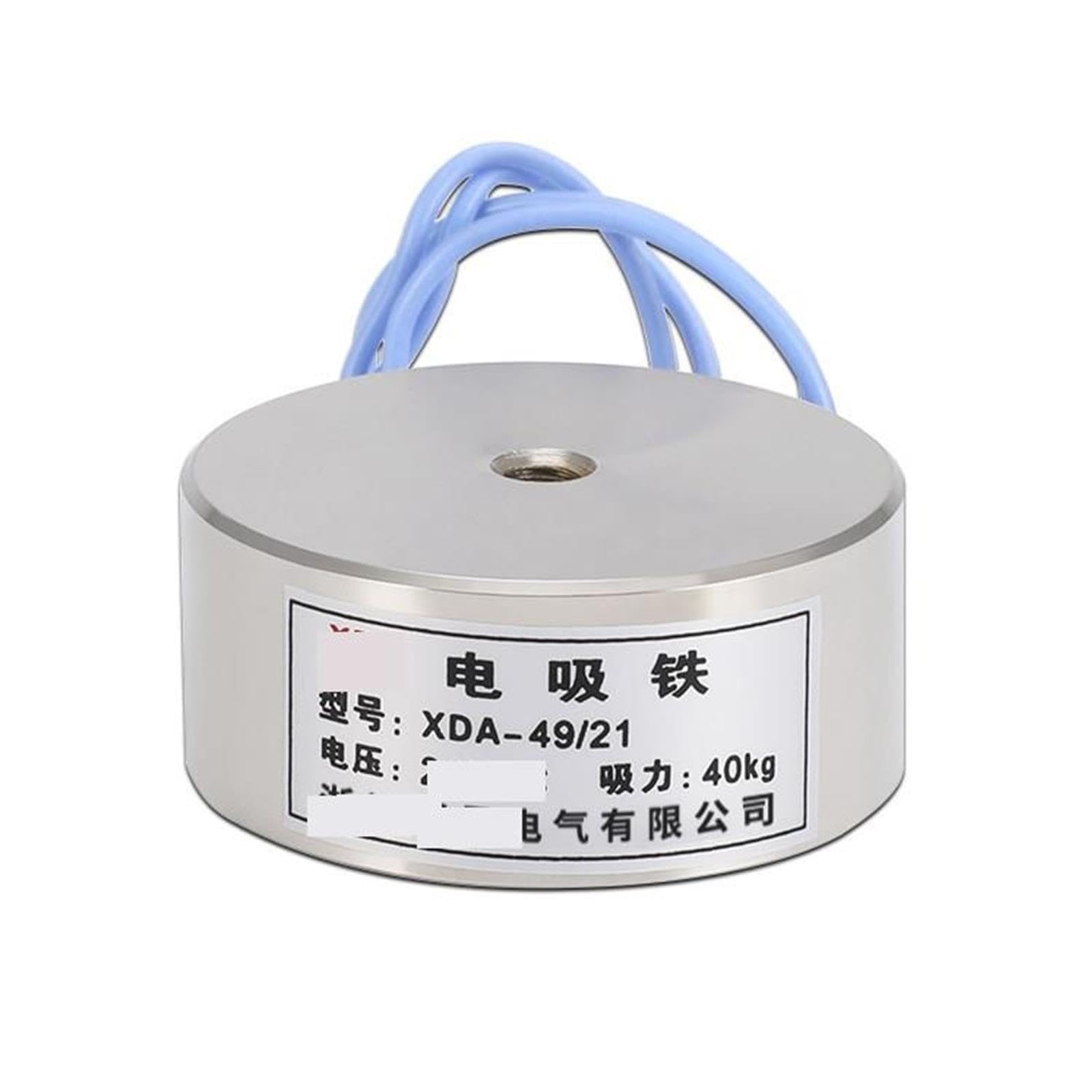 Électro-aimant à ventouse XDA-49/21 puissance d'aspiration 40kg kg 12/24/22V(24v)