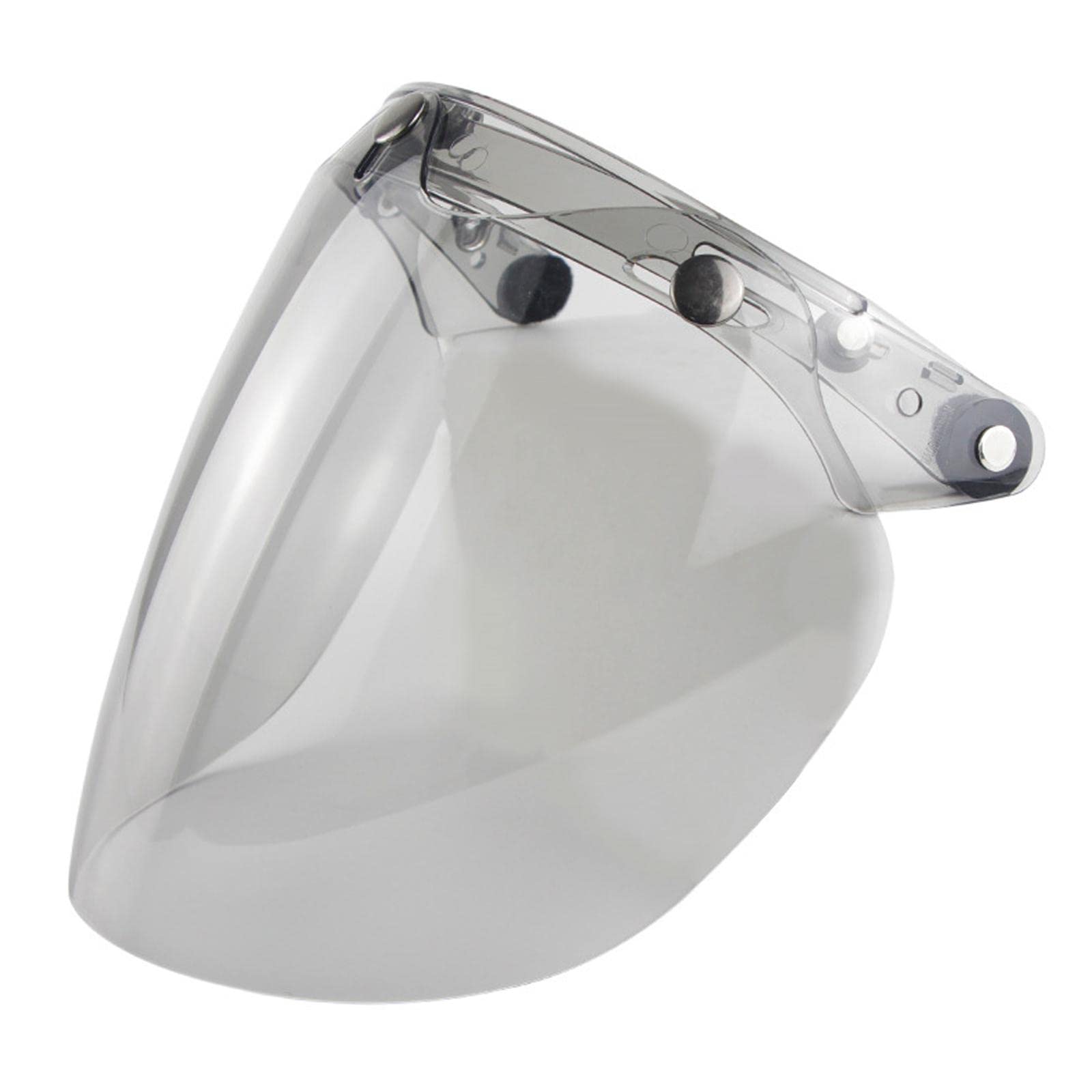 STYLEHEAVEN 3 Snap Visor Lens Shield for Open Face Helmets Retro Windscreen Durable Light Grey| eBayMotors |Parts & Accessories|Apparel & Merchandise|Helmets & Headwear|Visors-picture-31