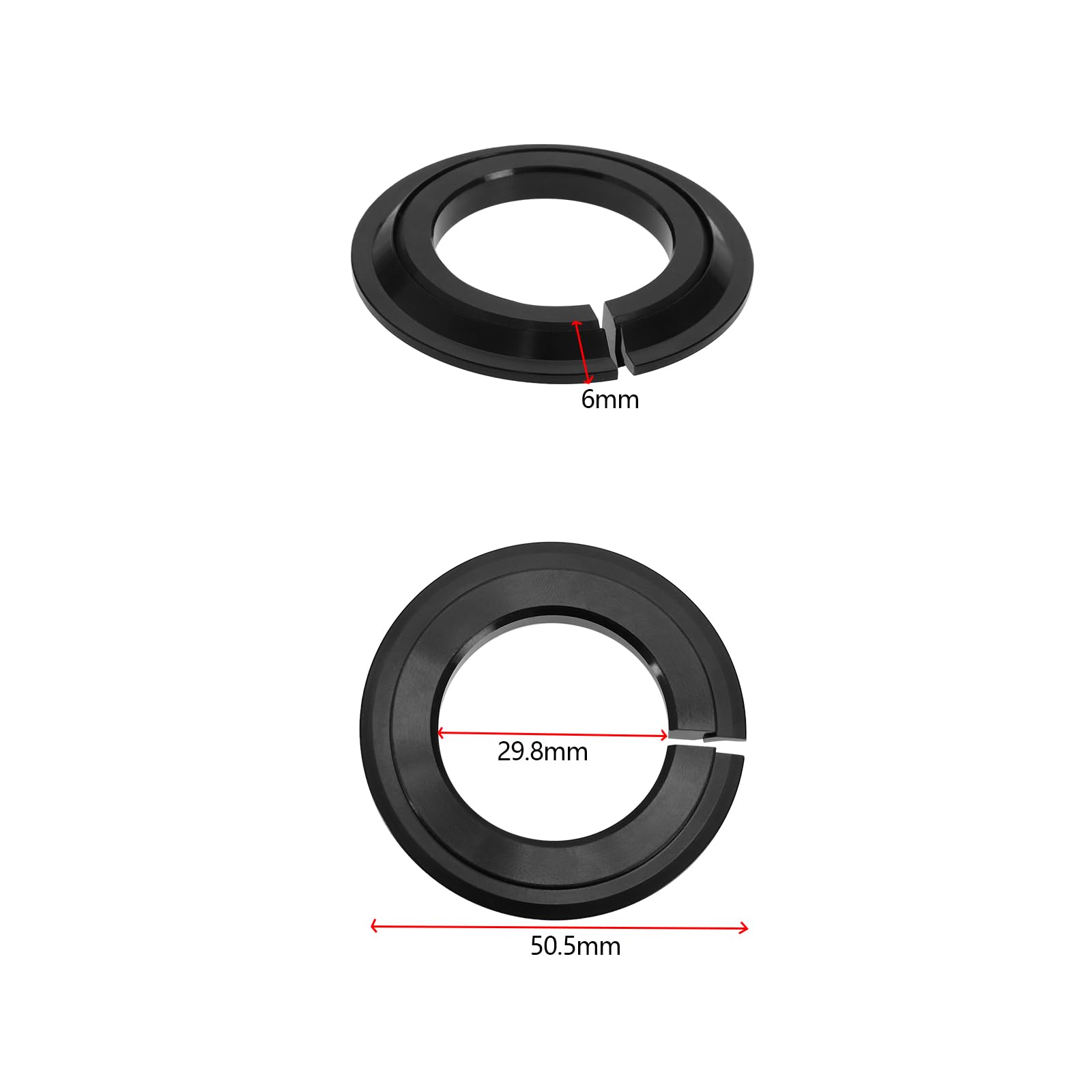 Amazon | eMagTech 自転車フロントフォークアダプター テーパード
