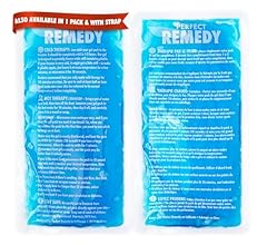 2 Pack Gel Ice Packs for Injuries, Reusable Gel Ice Packs for Muscle Pain, Cold & Hot Pack, Ice Pack for Knee & Back/Neck I…