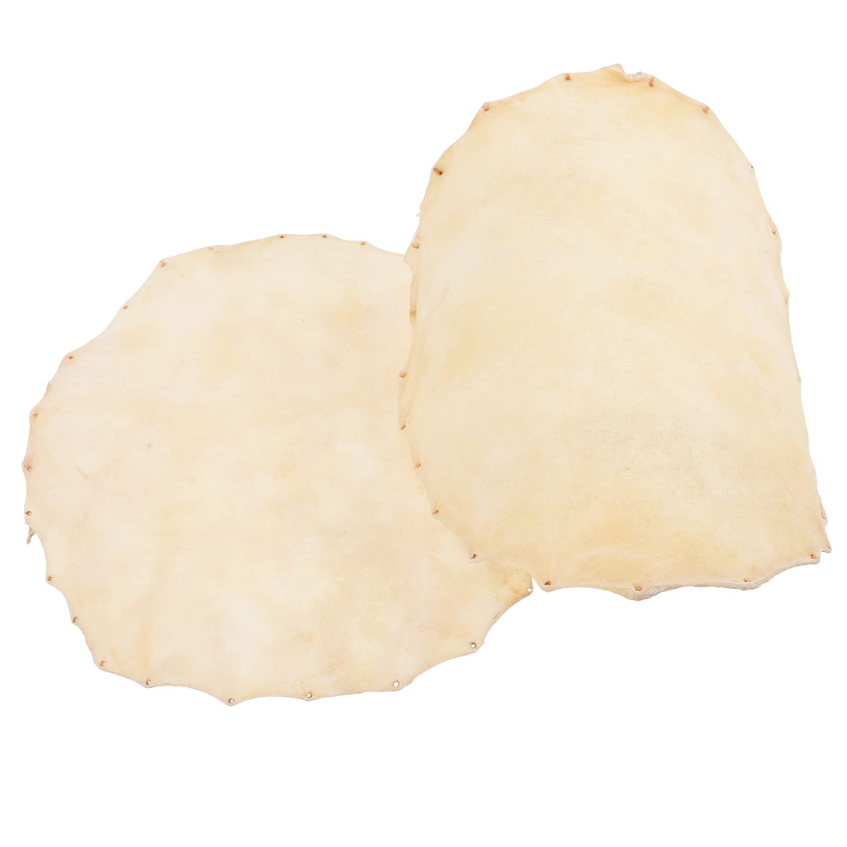Toddmomy 2pcs African Drum Replacements for Drum Heads Low Volume Easy Storage for Drum Practice