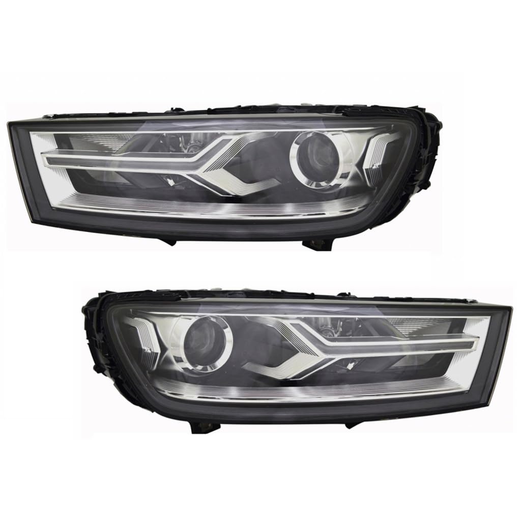 アウディ　Q7 ヘッドライト　左右　HID Audi AUDI アウディ 純正品 バイキセノン ヘッドランプ 左側 Q7