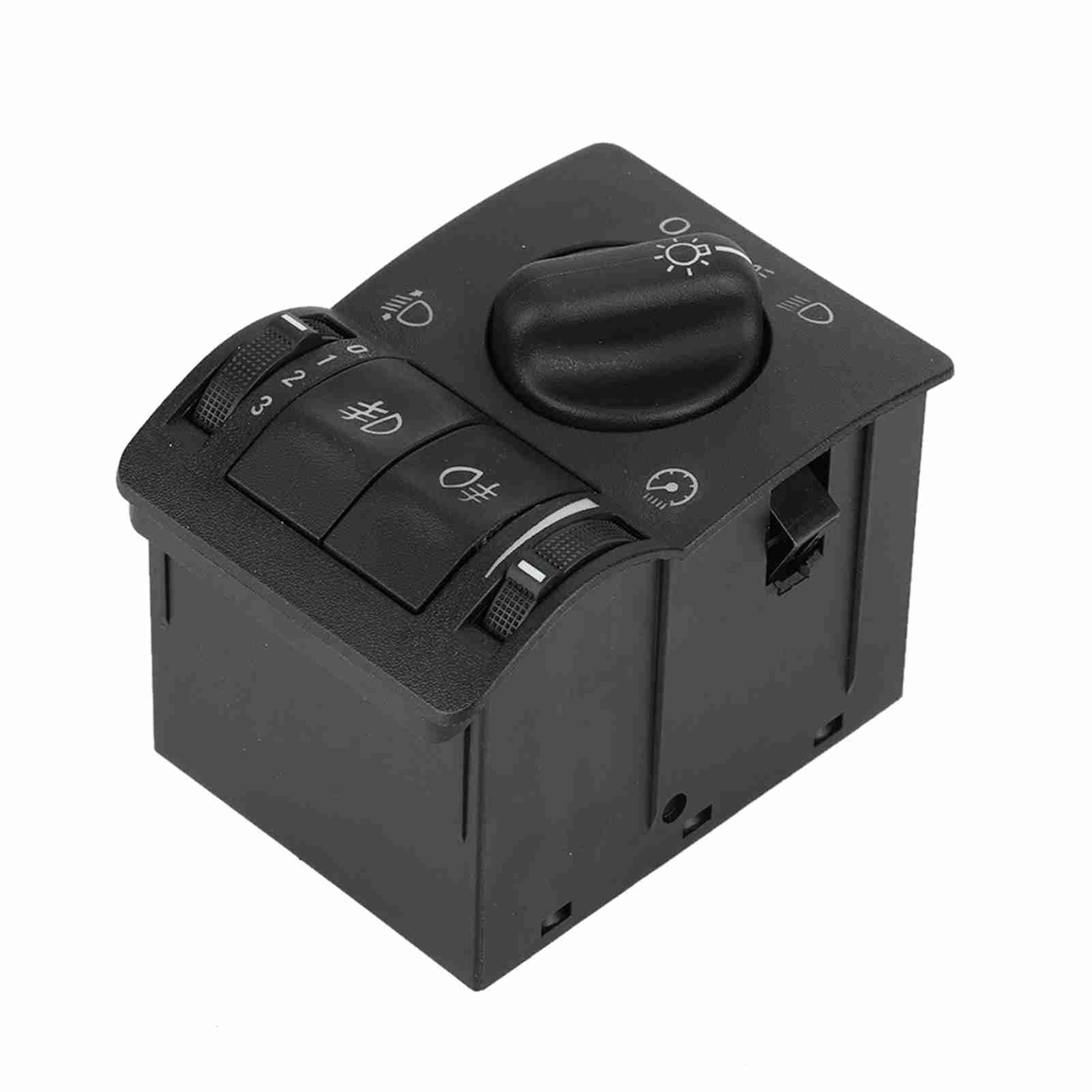 Botón Interruptor Faros Antiniebla Automóvil Repuesto Universal para Pieza Control de Luces Antiniebla Principal de Vehículo Reemplazo