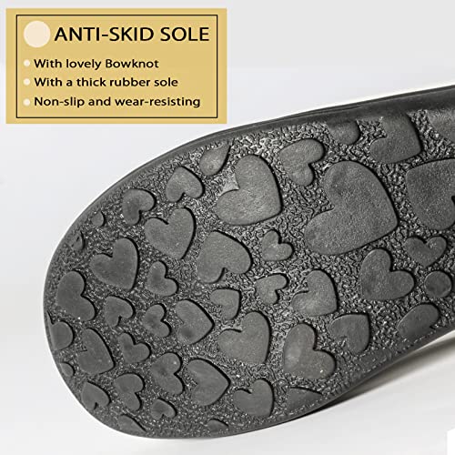 Amtidy Girls School Uniform Shoes Mary Jane School Wedding Party Flat Shoes4