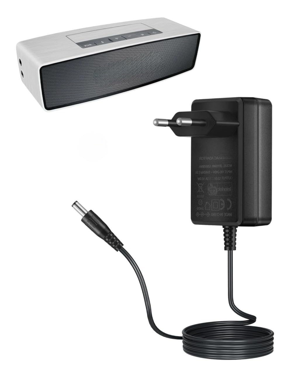12V AC/DC Charger Power Supply Compatible for SoundLink Mini (1st Gen ONLY), Sound Dock XT, Companion 2 Series II III 2 3 PC, G-Project G-Boom G650 Boombox Speaker Adapter Power Cord-image-11