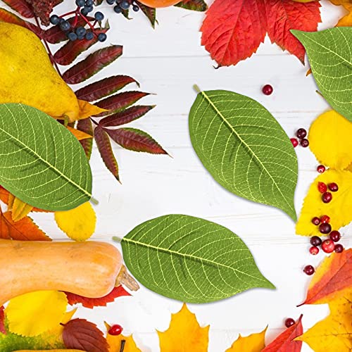 Partykindom 50Pcs Fake Magnolia Leaves Artificial Plant Leaves Simulated Green Plant Leaves For Home/Wall/Room Decor #TOP1