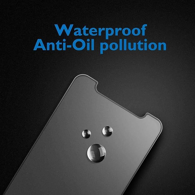 Image of iQOO Neo 9 Pro Premium Edge to Edge Matte Tempered Glass /Anti Glare Anti Fingerprint [Bubble-Free] Glass /Gaming Matte Screen Guard