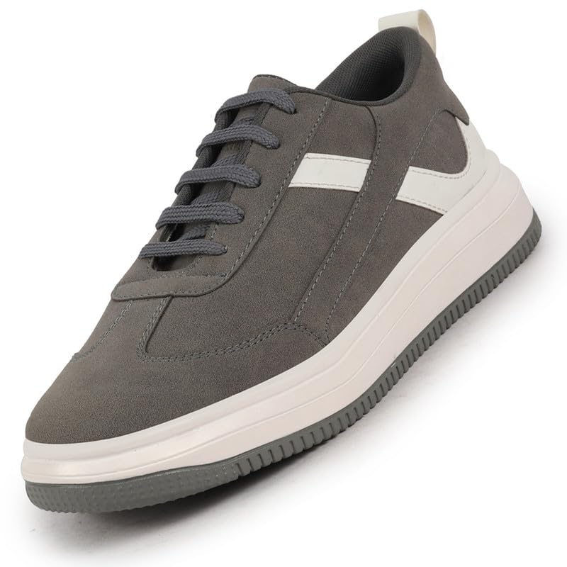 See full amazon price history chart for FAUSTO FST SNK-12 GREY-42 Mens Grey Lace Up White Stripped Trendy All Day Comfortable Lightweight Sneakers Casual Shoes (8 UK) FAUSTO FST SNK-12 GREY-42 Mens Grey Lace Up White Stripped Trendy All Day Comfortable Lightweight Sneakers Casual Shoes (8 UK) (B0D1TVXFJF) Amazon Price History, Amazon Price Tracker