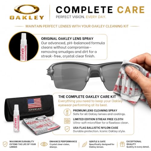 Image of Oakley FLAK 2.0 XL OO9188 Rectangle Sunglasses With Official Eyewear Kit | Men's & Women's Sunglasses