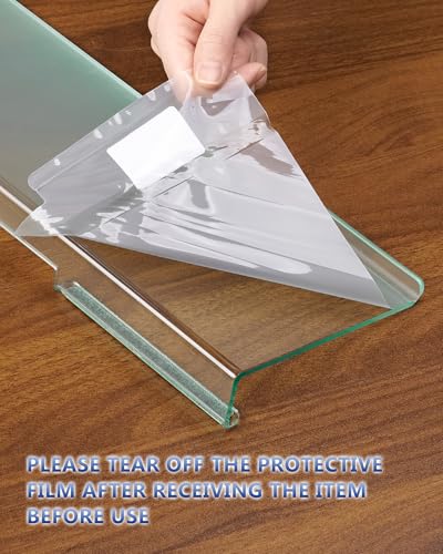 Image of Ergonomic Computer Keyboard Stand for Desktop (Green), Keyboard Tilted Elevated Rack Key Board Holder Riser Stand for Office Home Desk Work