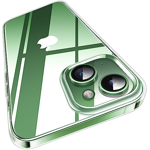 Alyru IPhone 13 Hülle – Transparent, TPU, Kratzfest, Anti-Vergilbung, Mit Kameraschutz & Militärischem Schutz