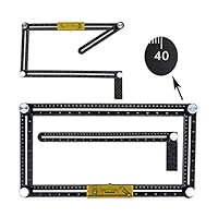 Algopix Similar Product 9 - Multi Angle Measuring Ruler 46cm