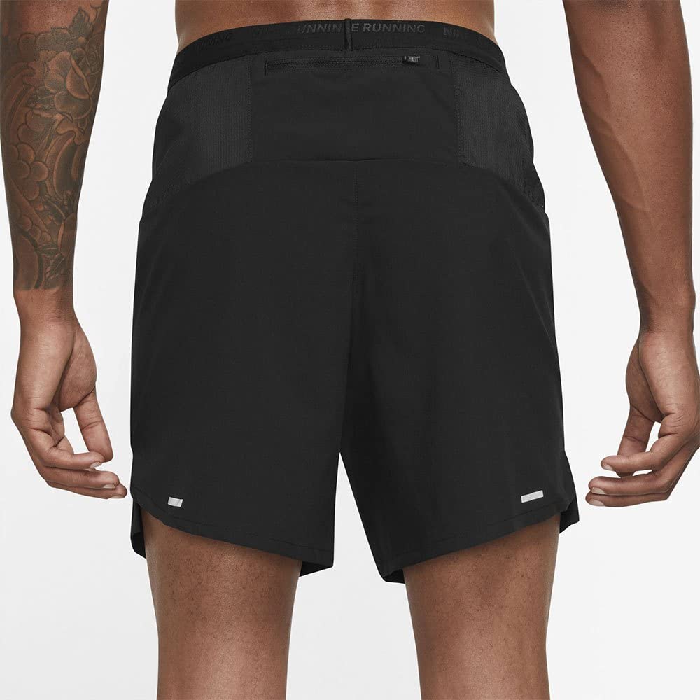 Nike Nike Stride Dri-Fit-Laufshorts mit Futter für Herren, ca. 18 cm, Laufshorts