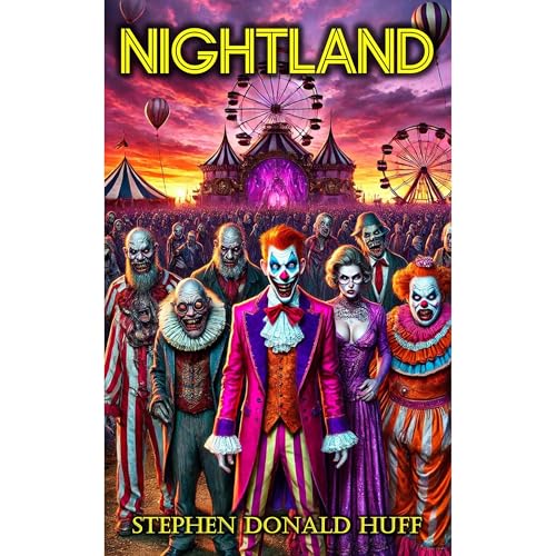Nightland Audiolibro Por Stephen Donald Huff arte de portada