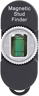 Auplew Wykrywacz sworzni, magnetyczny dokładny wykrywacz metalu do płyt gipsowo-kartonowych, gwoździ stalowych, narzędzie pomiarowe poziomica do domu