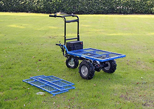 Landworks 2" Inch Trailer Ball Mount Tow Hitch Super Heavy Duty Accessory Steel Chrome Drop-in Safety D-Pin Max Weight Capacity 5,000LBS (Pounds)(2.5 Tons) for Electric Wheelbarrow/Wagon/Utility Cart