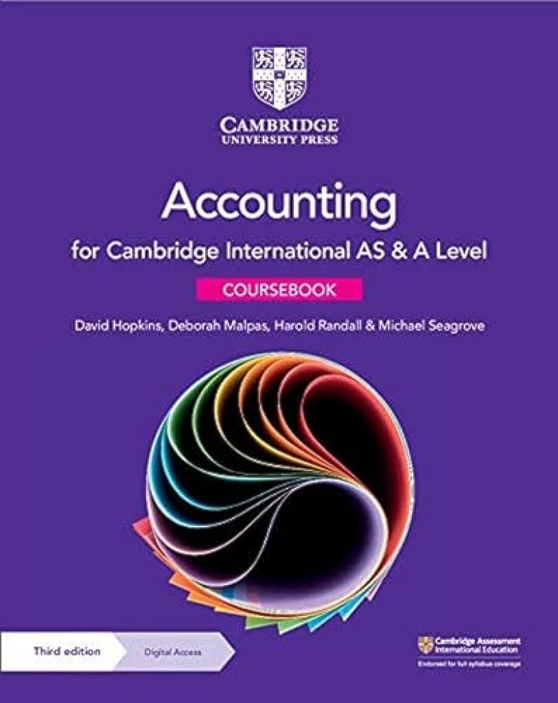 Cambridge International AS & A Level Accounting Coursebook with Digital Access (2 Years)