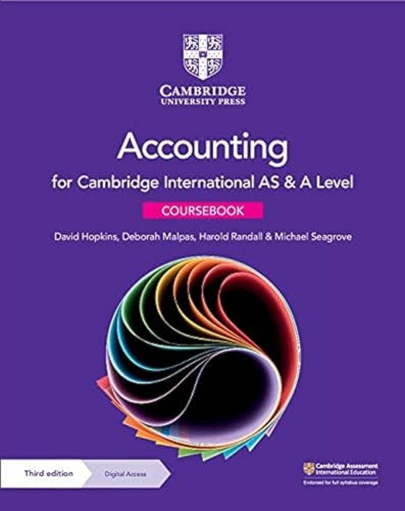 Cambridge International AS & A Level Accounting Coursebook with Digital Access (2 Years)