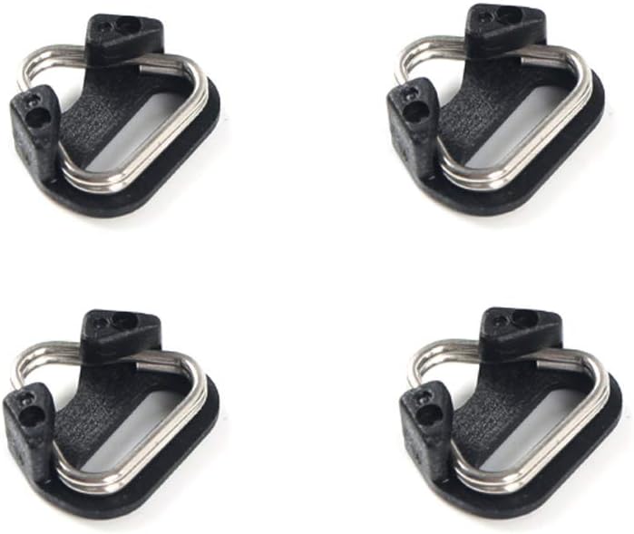 HomyWord Protector Cover Pad+Stainless Steel Lug Ring Camera Strap Triangle Split Ring Hook for Fujifilm Lecia Nikon Canon Sony Olympus Pentax Camera (2 Pack）