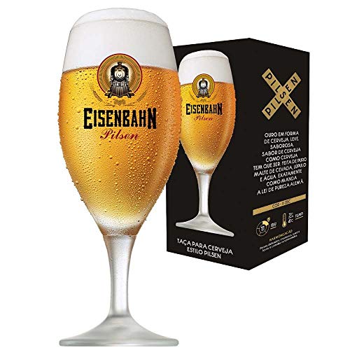 Taça de Cerveja Eisenbahn Cristal Pilsen 400ml - Ruvolo
