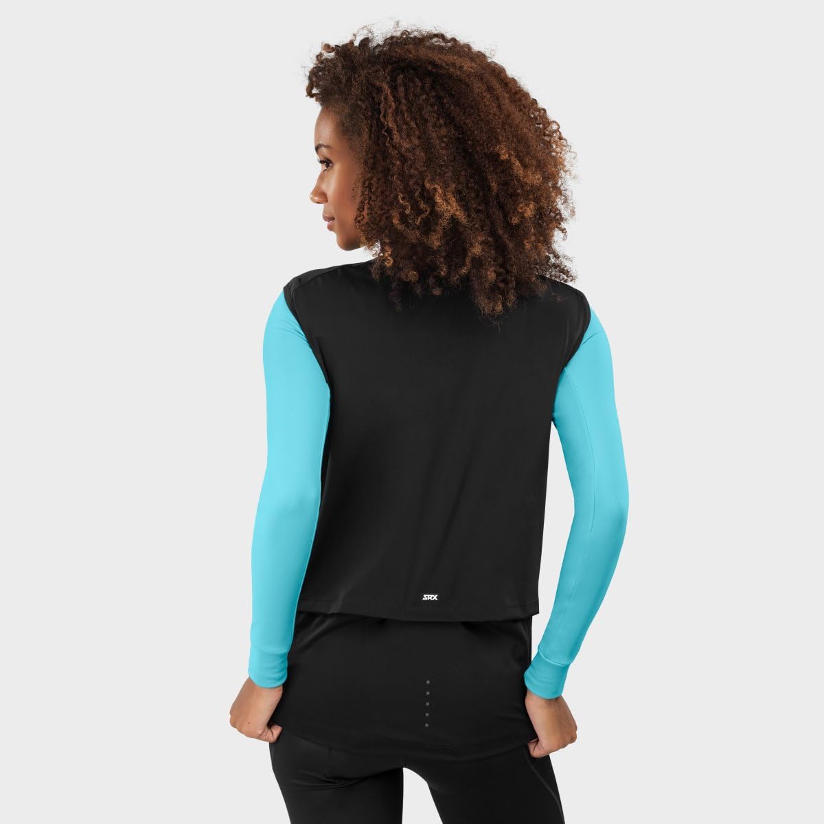 SIROKO Chaleco cortavientos lluvia ciclismo SRX Layer-W Negro
