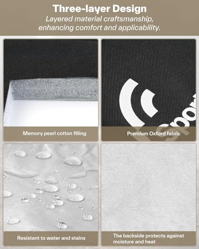 Sportneer Sitting Pad, Sit Pads For Backpacking Portable Camping Sit Pad Waterproof Folding Pad Stadium Seat Pad For For Camping Picnics Hiking thumb #2