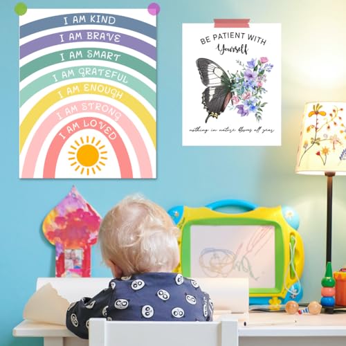 arricraft 1 Pc Affirmation Art Prints Nursery Pictures - Image 4