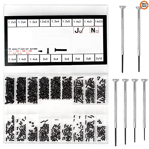 Iyowei Draagbare elektronische schroeven met 6 schroeven, computerschroeven voor IBM HP DELL Samsung Sony Lenovo met…