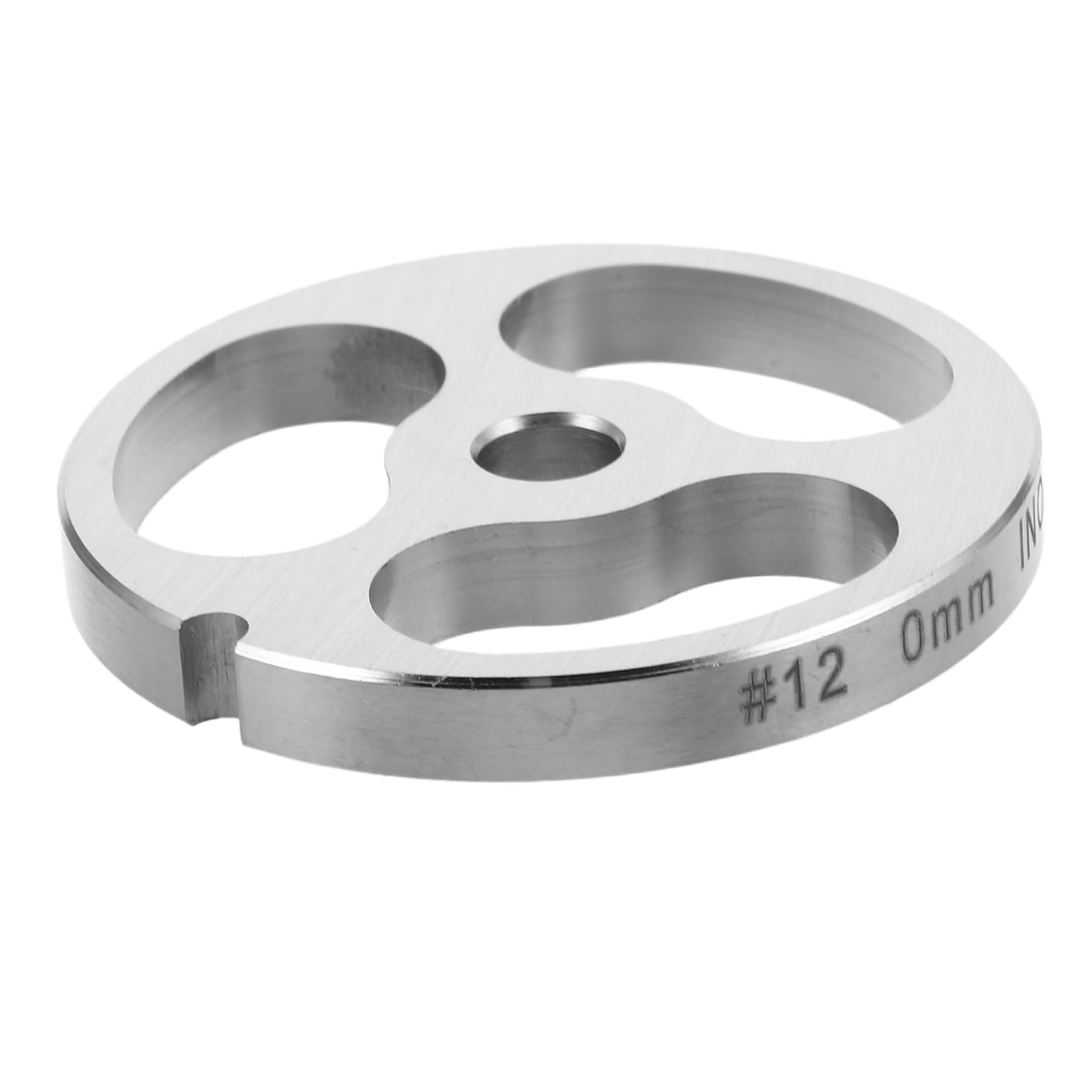 Veemoon Stainless Steel Disc for Home Use Fit Sausage Stuffer Attachment Cutting Plate for Mincing Meat and Sausage Making