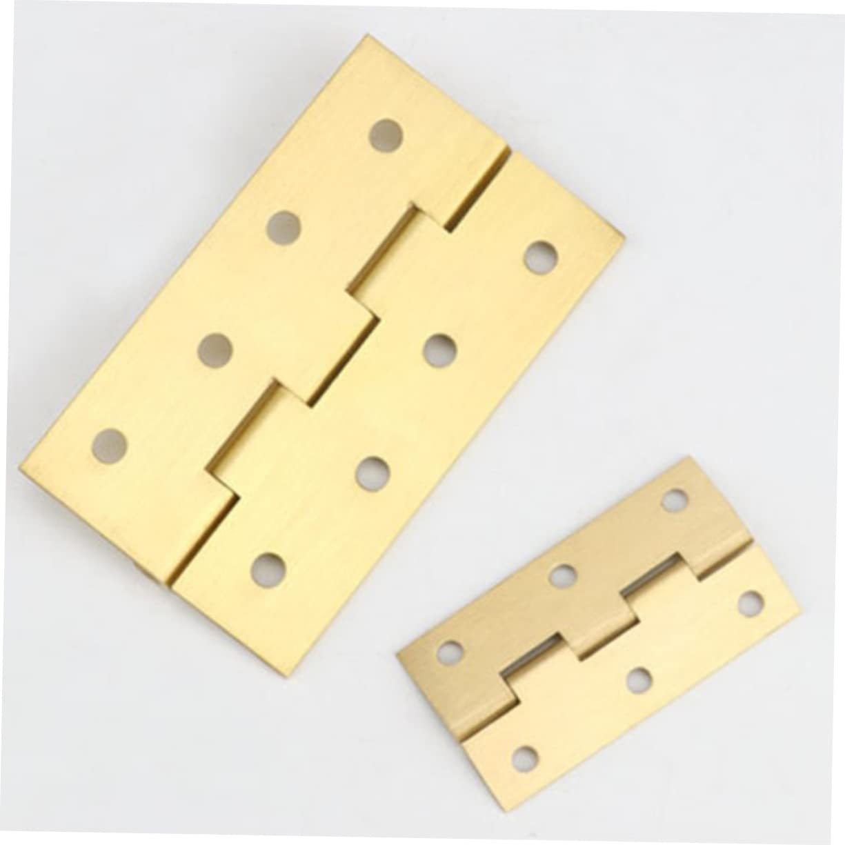 Abaodam 18pezzi Cerniere Rame Antirumore Per Mobili e Porte Cerniere Resistenti Rame Per Armadi e Scatole Gioielli Design Vintage