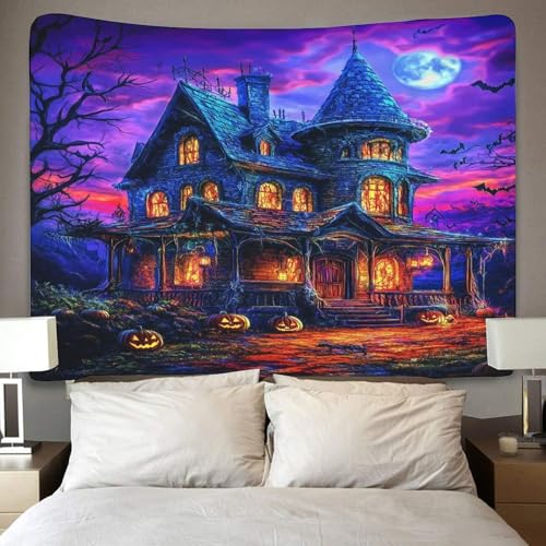 Tenture murale Halloween pour décorer une chambre de salon